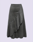 Saia de Camurça Mel