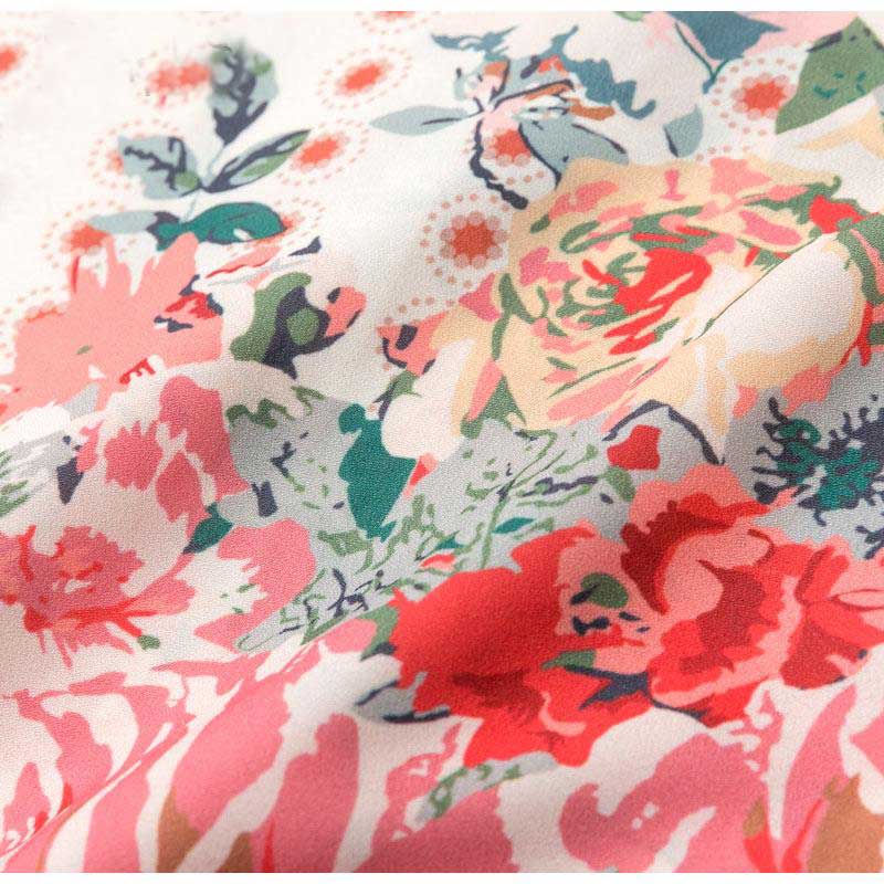 Camisa Floral Manga Rosa » Coleção Júlia