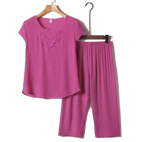 Conjunto Comfort Manga Rosa » Coleção Esther