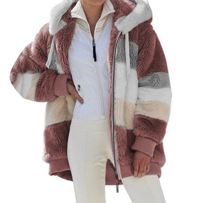 Casaco Parka de Inverno Solana - Manga Rosa